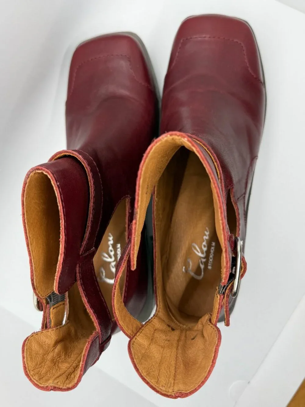 Calou Boots (new) maroon size 9 - Picture 7 of 7